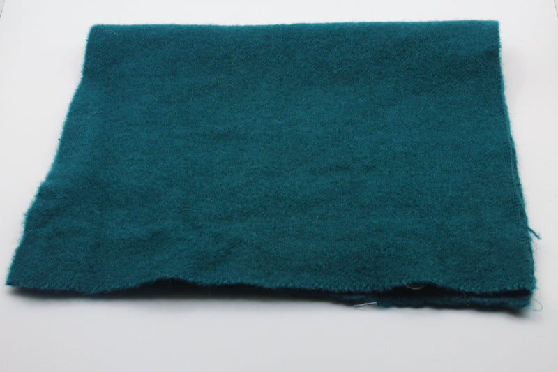 Mallard Green - Hand Dyed Wool 7" Sweetheart Square