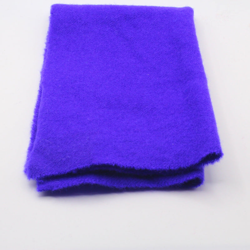Brilliant Violet - Hand Dyed Wool 7" Sweetheart Square