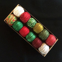 Valdani Pearl Cotton Christmas Time Collection