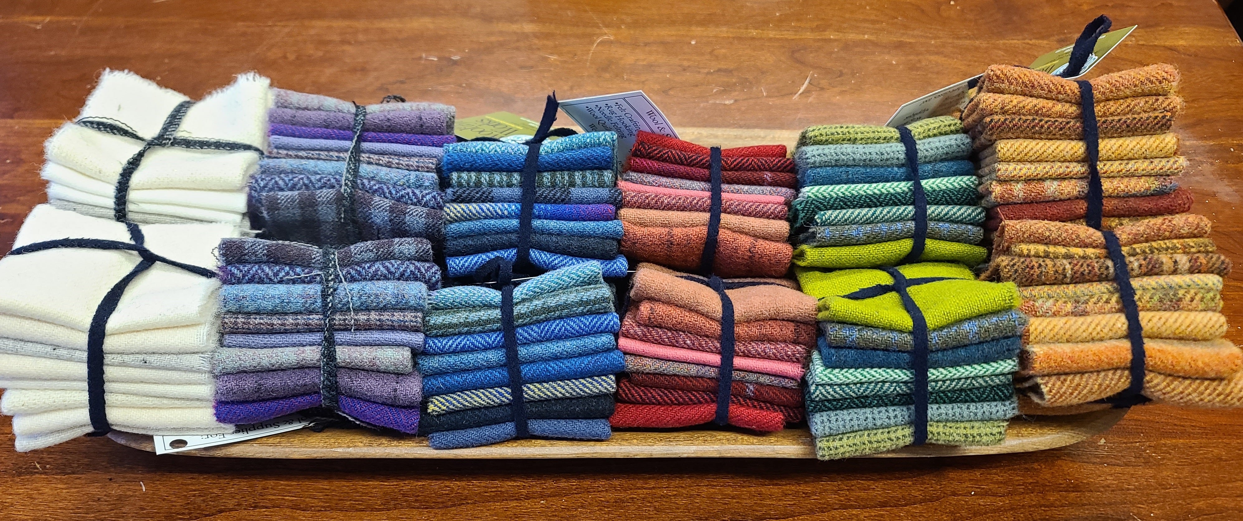 Wool Applique Bundles – Wool and Dye Works