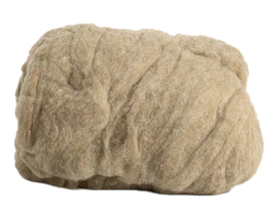 Hand Dyed Wool Batting Pebble
