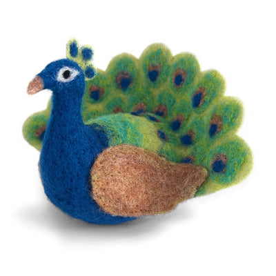 Peacock Needle Felting Kit