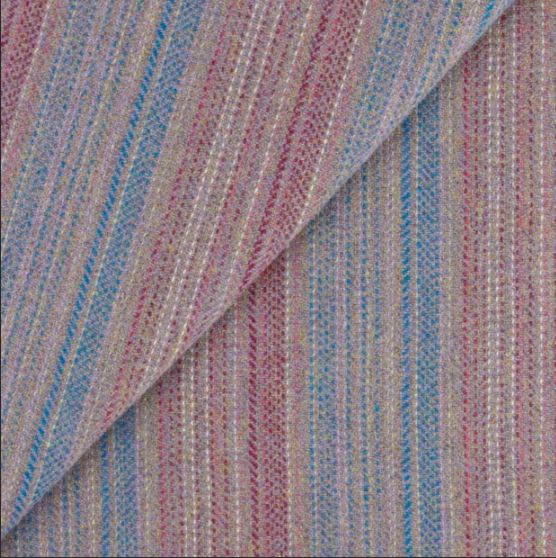Dorr Soft Grey Mult Stripe Bolt Wool