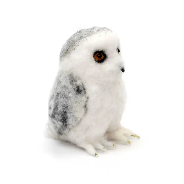 The Makers Snowy Owl Needle Felting Kit