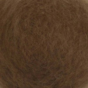 Maori Carded Wool Batt Roving - Nut