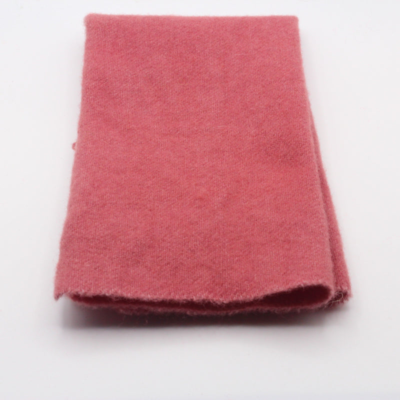 Mauve - Hand Dyed Wool 7" Sweetheart Square