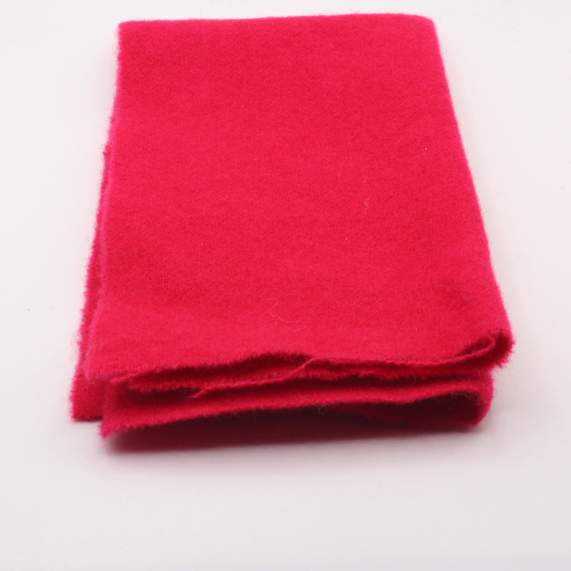 Magenta - Hand Dyed Wool 7" Sweetheart Square
