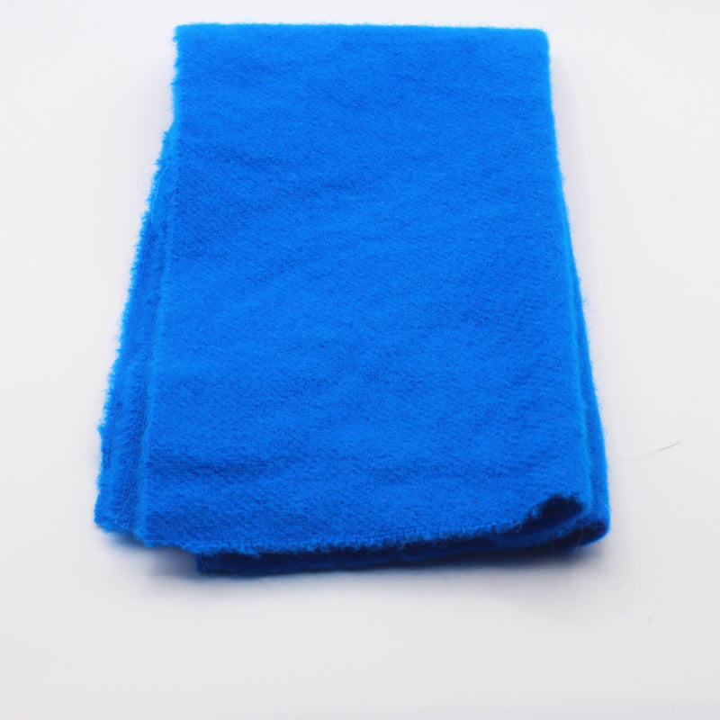 Imperial Blue - Hand Dyed Wool 7" Sweetheart Square
