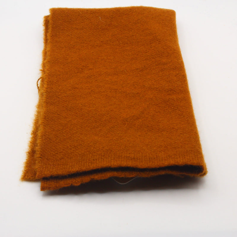 Mocha Chino - Hand Dyed Wool 7" Sweetheart Square