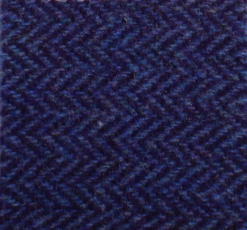 Amethyst Herringbone Bolt Wool 7" Sweetheart Square