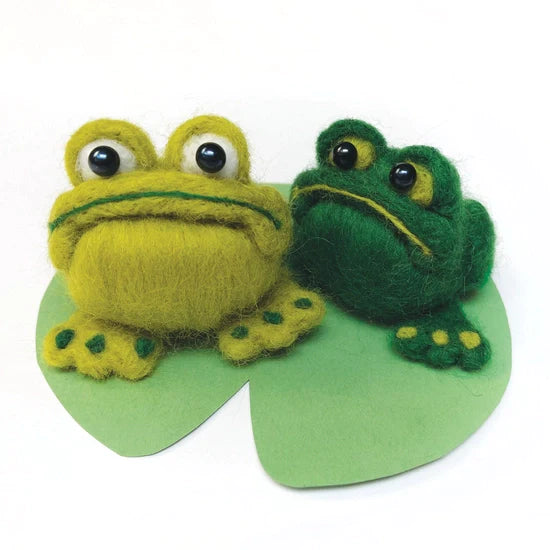 Bergin & Bath Frogs Needle Felting Kit