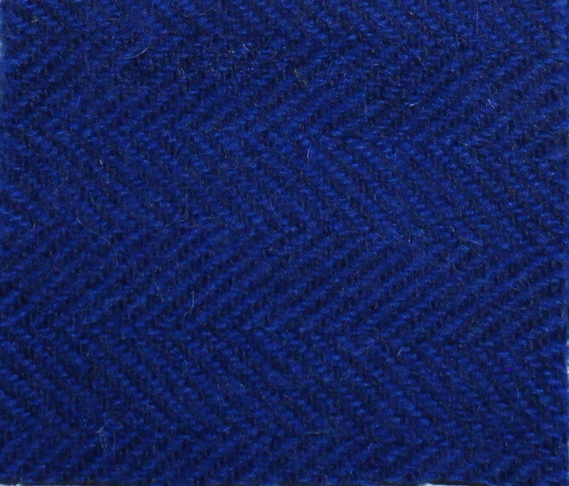Blueberry Herringbone Bolt Wool 7" Sweetheart Square