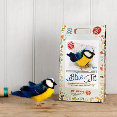 Blue Tit Needle Felting Kit