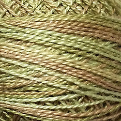 Valdani Pearl Cotton Spring Leaves JP8