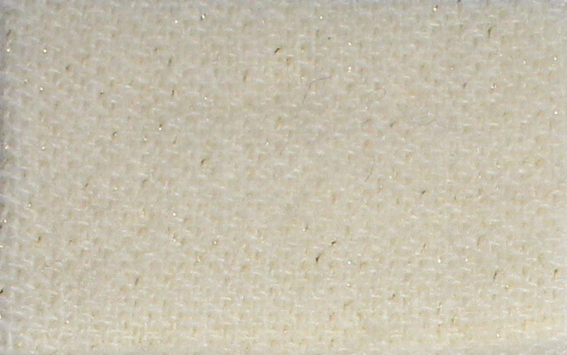 White Gold Sparkle Bolt Wool 7" Sweetheart Square